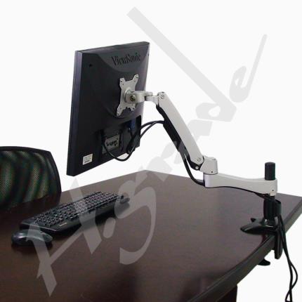 Cantilever Spring Arm Ergonomic 24 inch Adjustable Monitor LCD desk / table stand