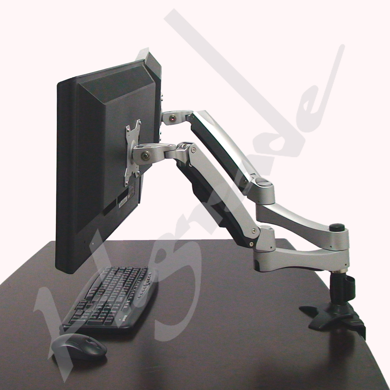 Ergonomic Spring Dual Interactive double LCD Arm desk / table stand