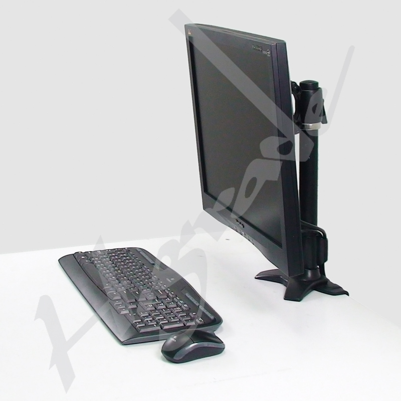 LCD Monitor Desk Mount - Desk Clamp Base