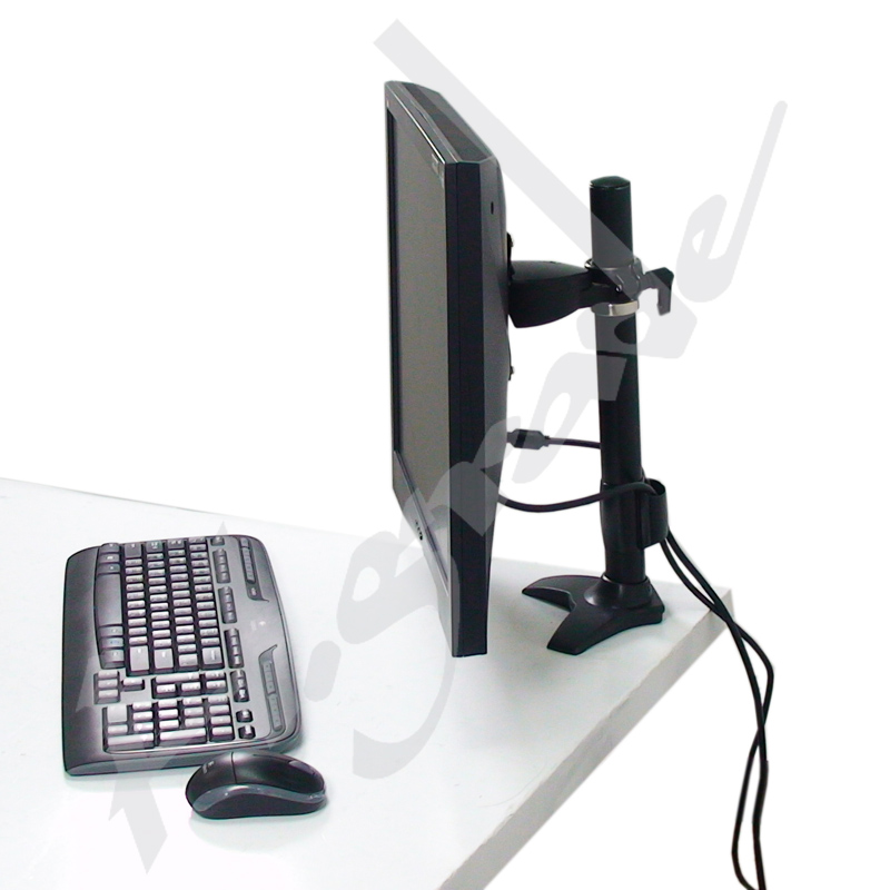 Single Monitor stand - Grommet Mount Base