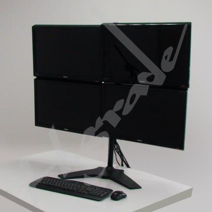 Quad LCD Monitor Stand - VESA 200 x 100