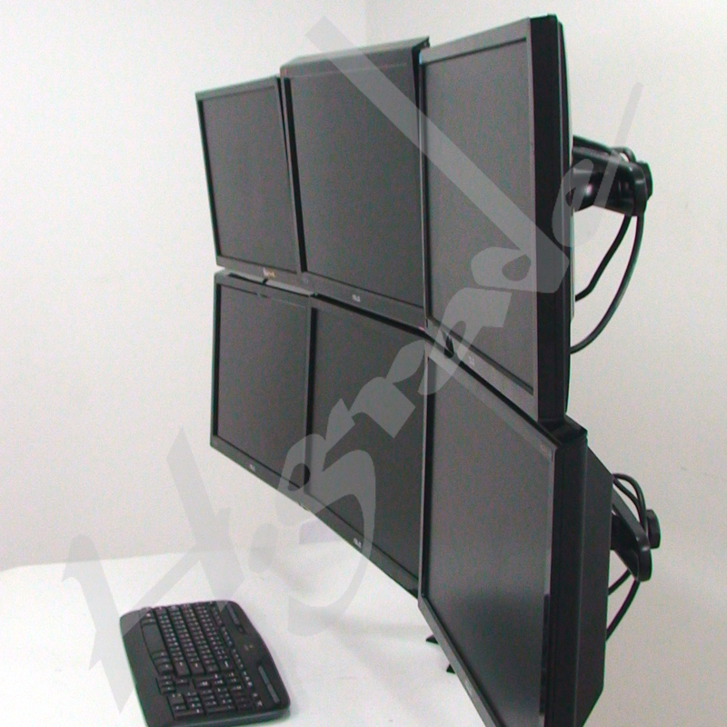 6 LCD Monitor Stand - VESA 100 x 100