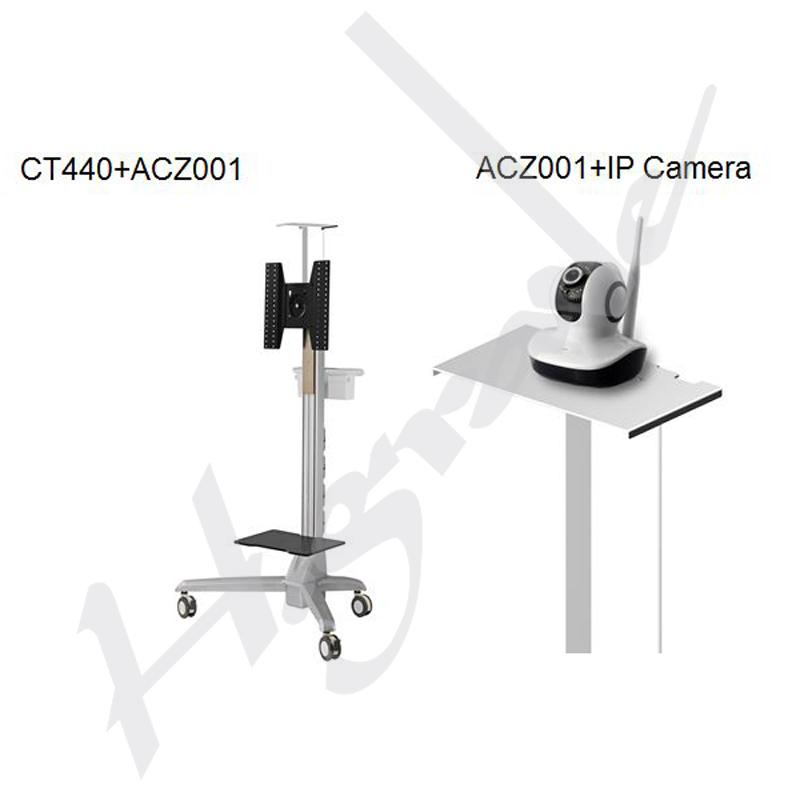 PTZ Camera Adaptor for Medical IT Cart (Care-Aid)