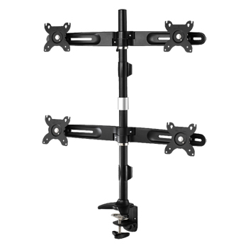 Multiple Stand Series - Ultra Slim Quad LCD / LED Monitor Stand - Clamp base, TC744E