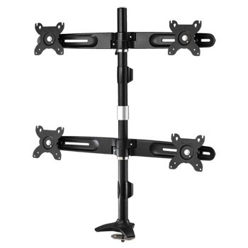 Multiple Stand Series - Quad LCD / LED Monitor Stand - Grommet Base, TI744E
