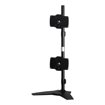 Dual LCD Monitor Stand - vertical with vesa 200 x100, TS042