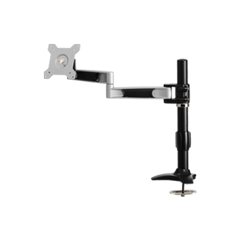 Single LCD Arm with dual linkage - Grommet base, TI210