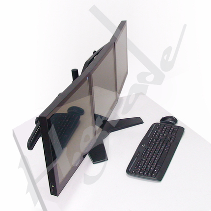 Triple LCD Monitor Stand - VESA 100 x100