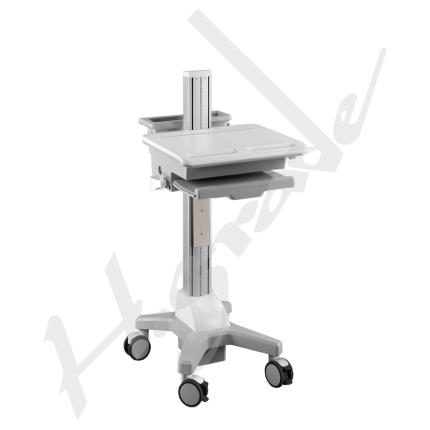 Laptop Cart-CNN02 with Document Basket with Handle-ACD01