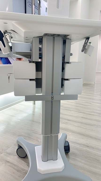 ACR300-Accessory DIN Rail for Medical Cart