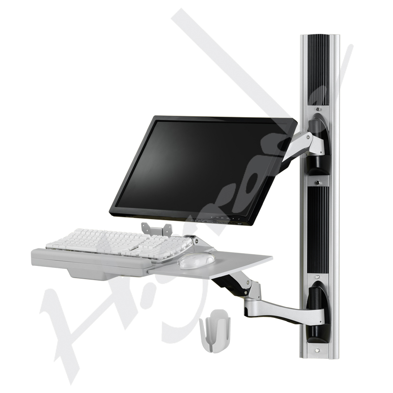 Standing Workstation with Spring Arm