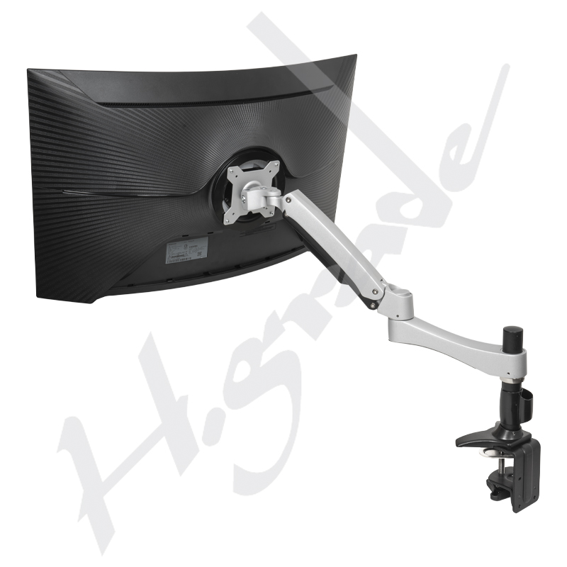 AUC20 - curved monitor stand / ultrawide monitor desk mount(Clamp Mount)