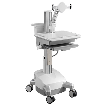 Mobile Computing Trolley Cart for HealthCare IT With SLA Battery-Tablet, CAT01