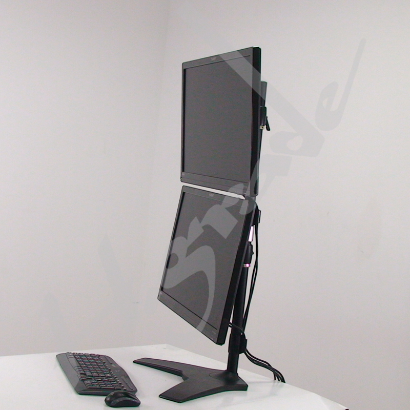 Dual LCD Monitor Stand vertical with vesa 200 x100, TS042 Highgrade