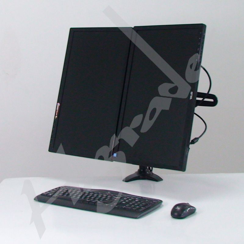 Multiple Stand - Ultra Slim Dual LCD / LED Monitor Stand - Clamp Base